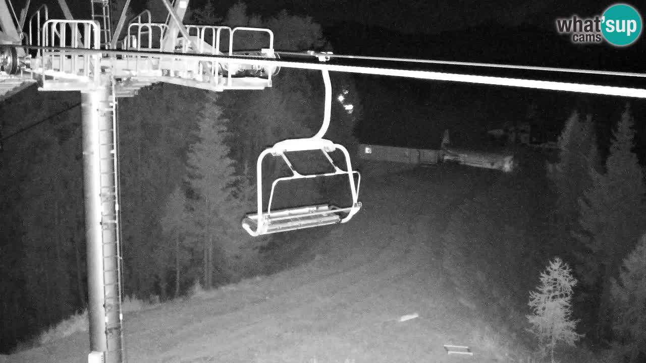 Web kamera Kranjska Gora VITRANC 2 | gornja postaja