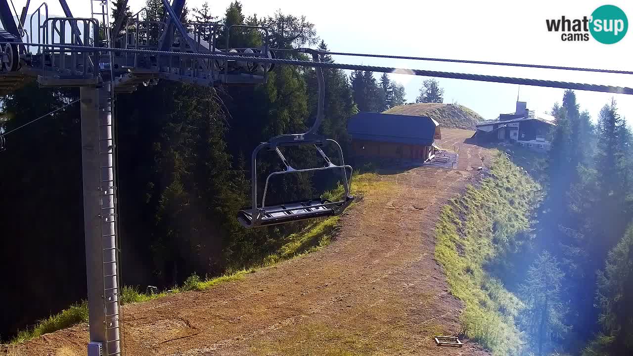 Webcam Kranjska Gora VITRANC 2 upper station