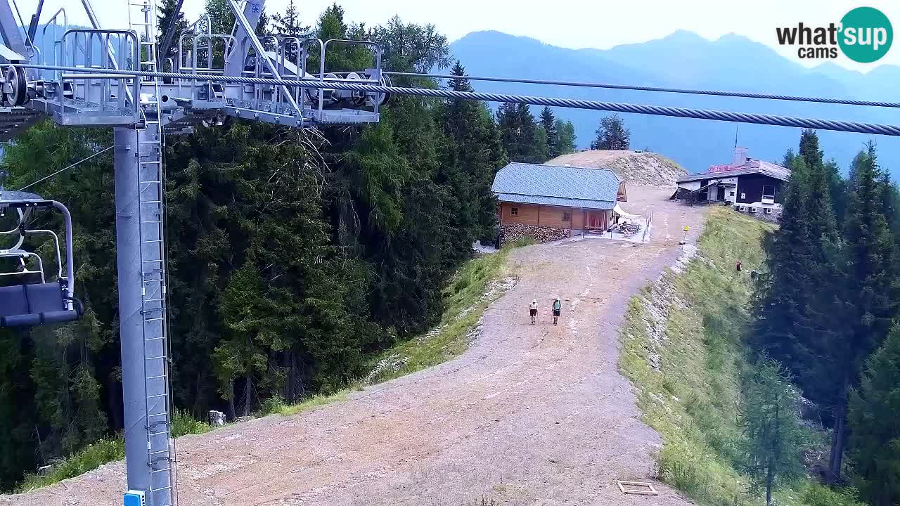 Webcam Kranjska Gora VITRANC 2 upper station