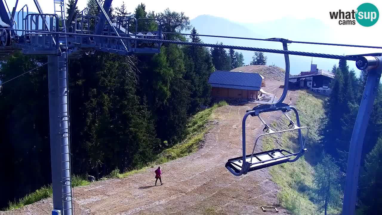 Webcam Kranjska Gora VITRANC 2 upper station