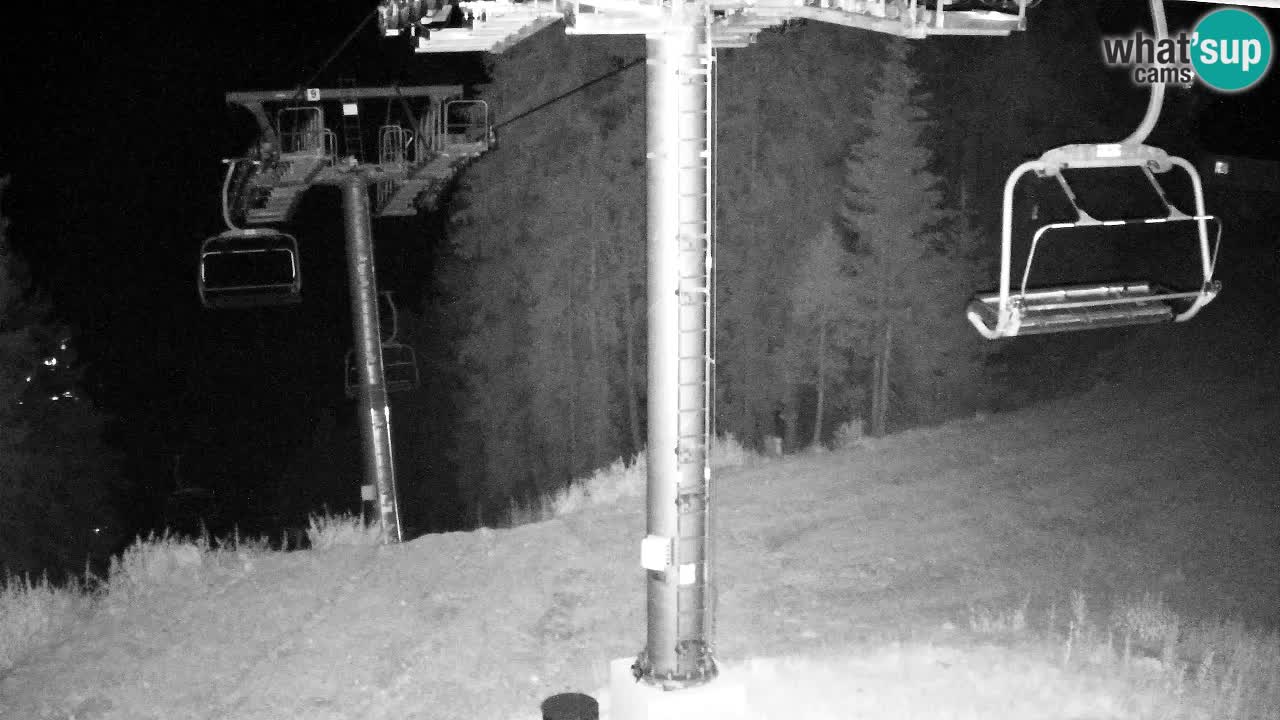 Webcam Kranjska Gora VITRANC 2 upper station