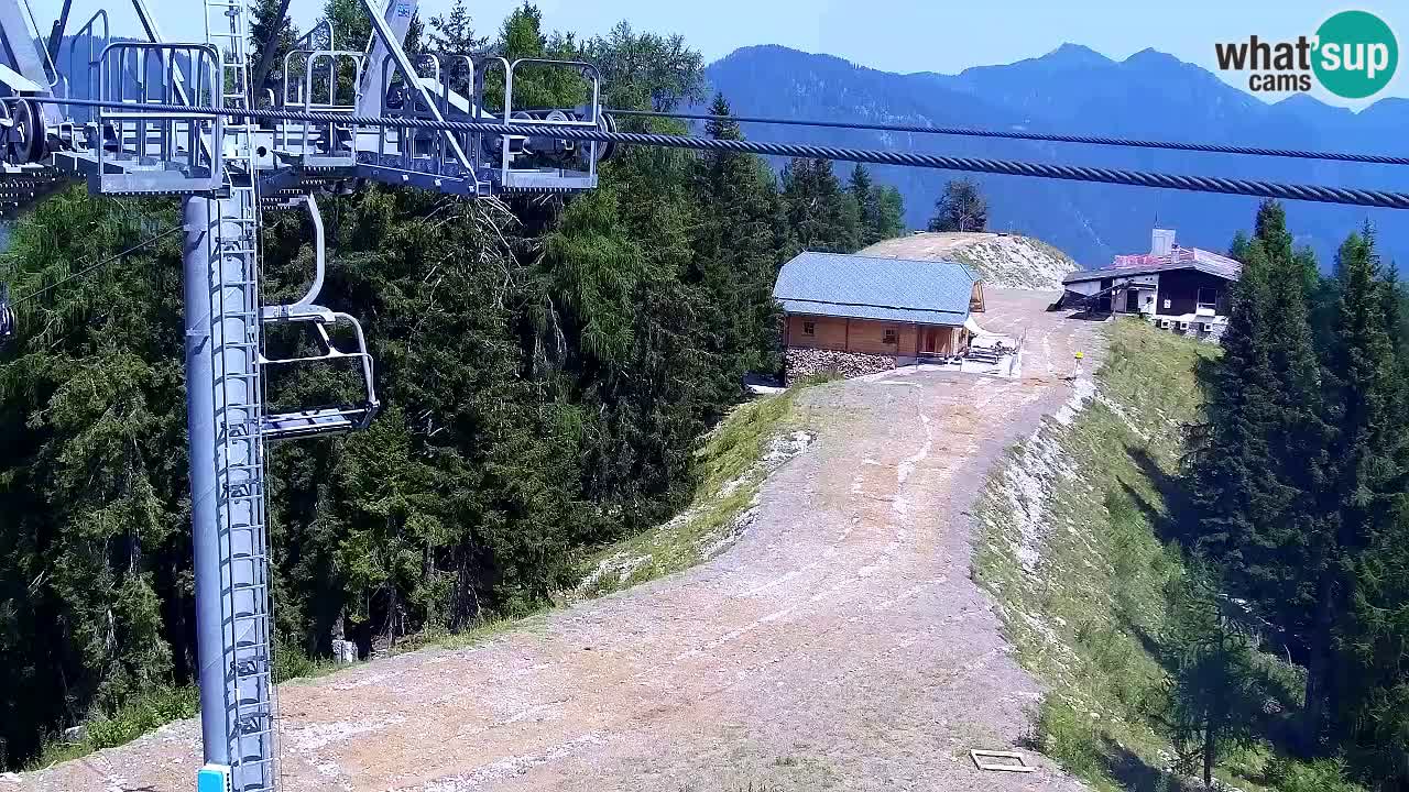Webcam Kranjska Gora VITRANC 2 upper station