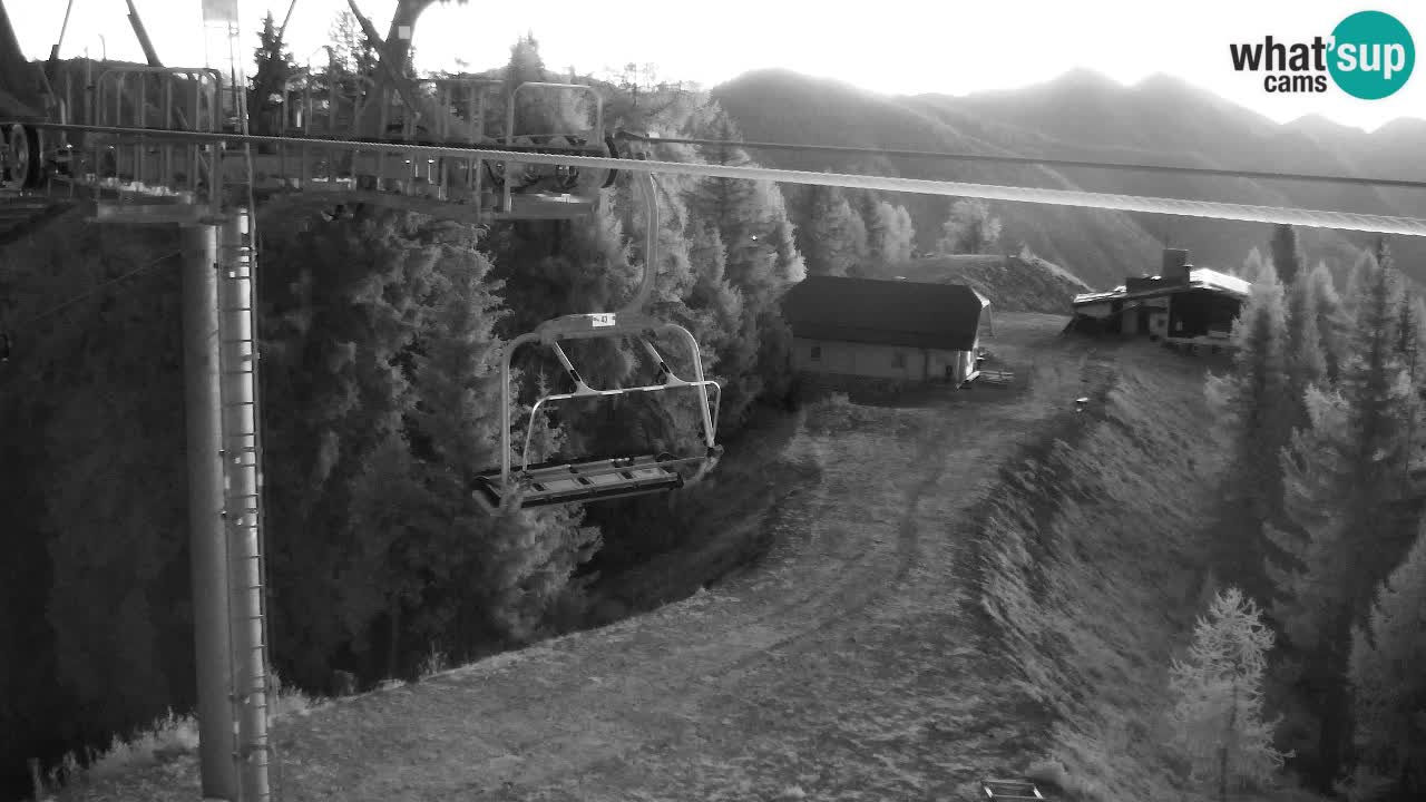 Web kamera Kranjska Gora VITRANC 2 | gornja postaja