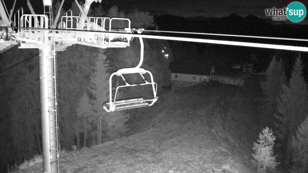 Webcam Kranjska Gora VITRANC 2 | Station supérieure