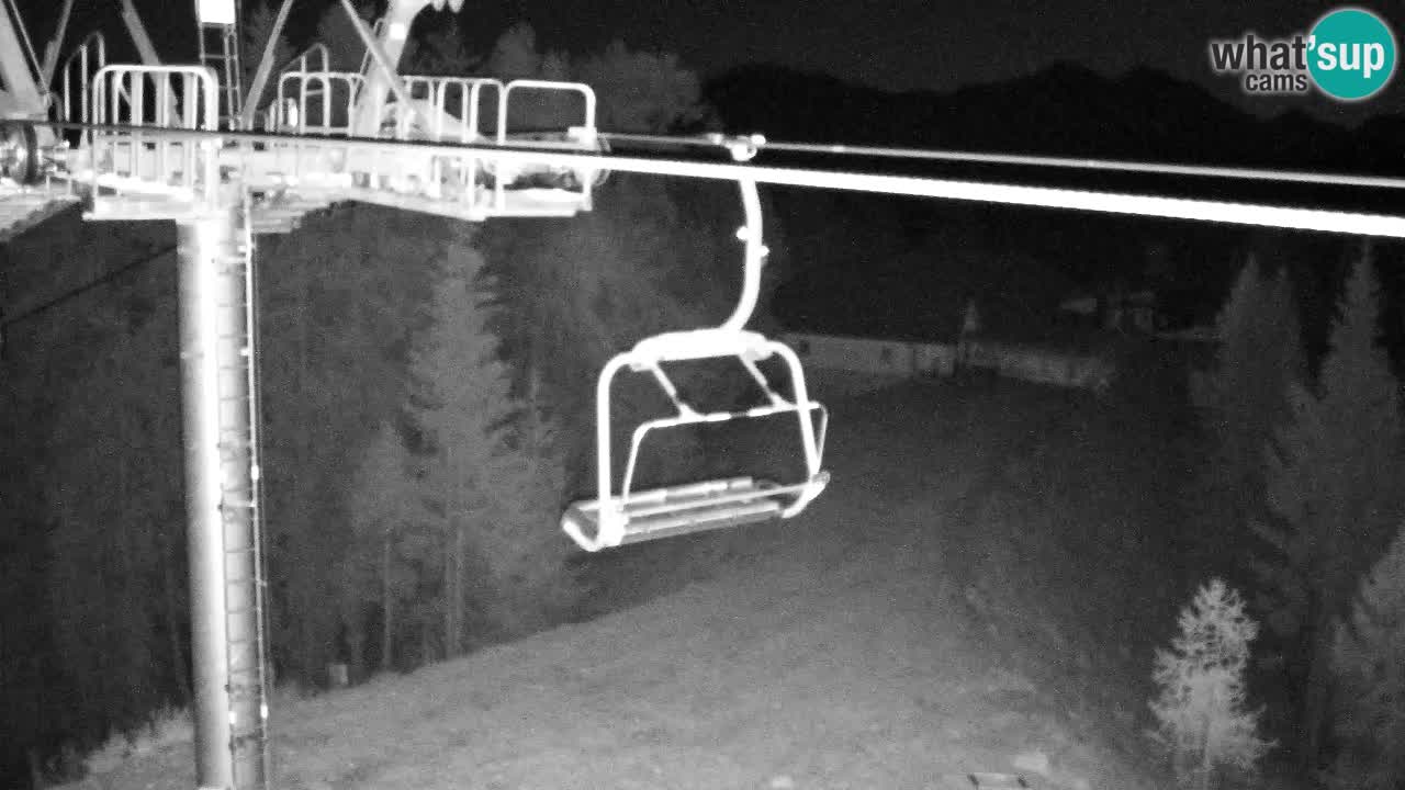 Webcam Kranjska Gora VITRANC 2 upper station