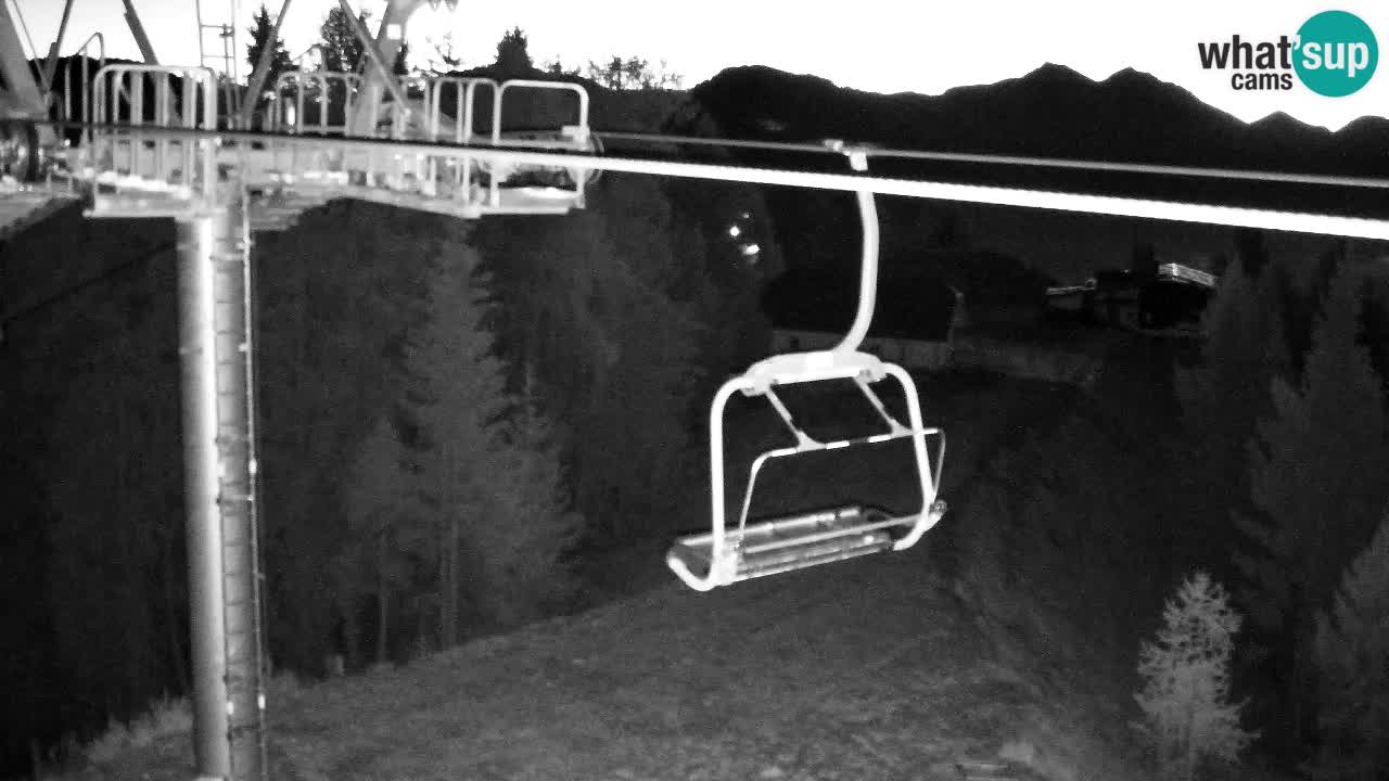 Webcam Kranjska Gora VITRANC 2 upper station
