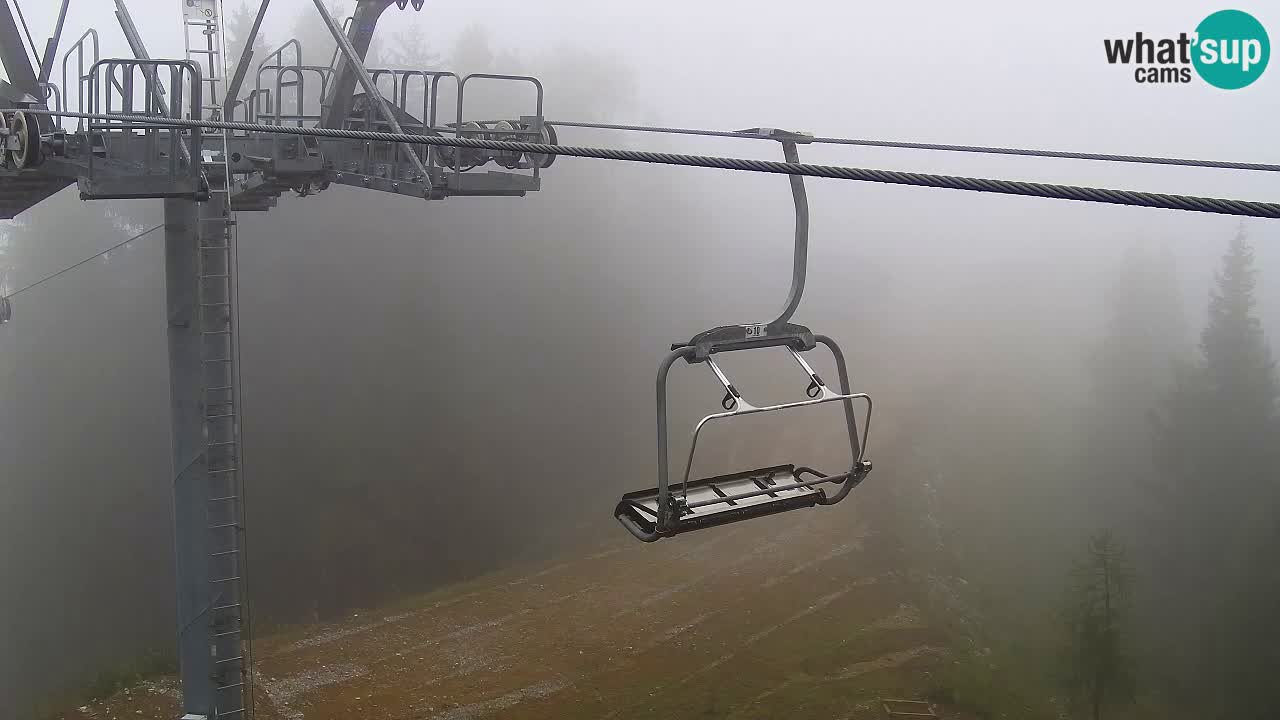 Webcam Kranjska Gora VITRANC 2 upper station