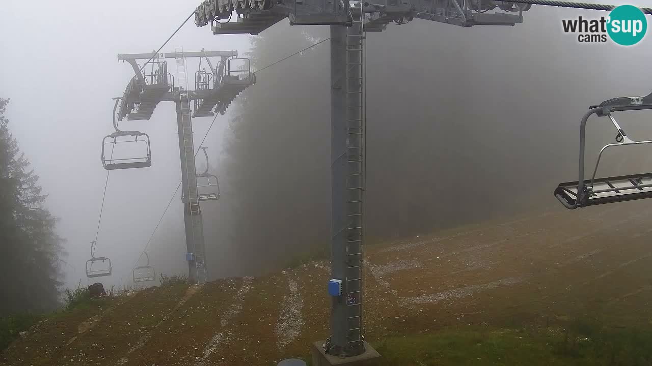 Webcam Kranjska Gora VITRANC 2 upper station
