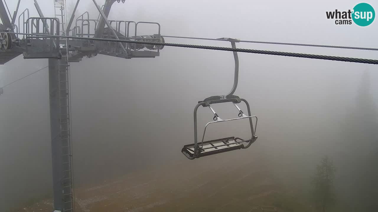 Webcam Kranjska Gora VITRANC 2 | station supérieure