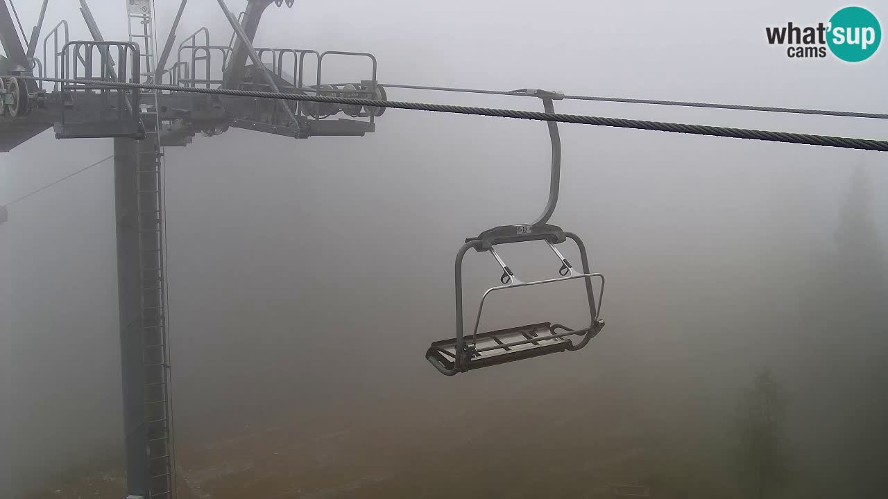Web kamera Kranjska Gora VITRANC 2 | gornja postaja