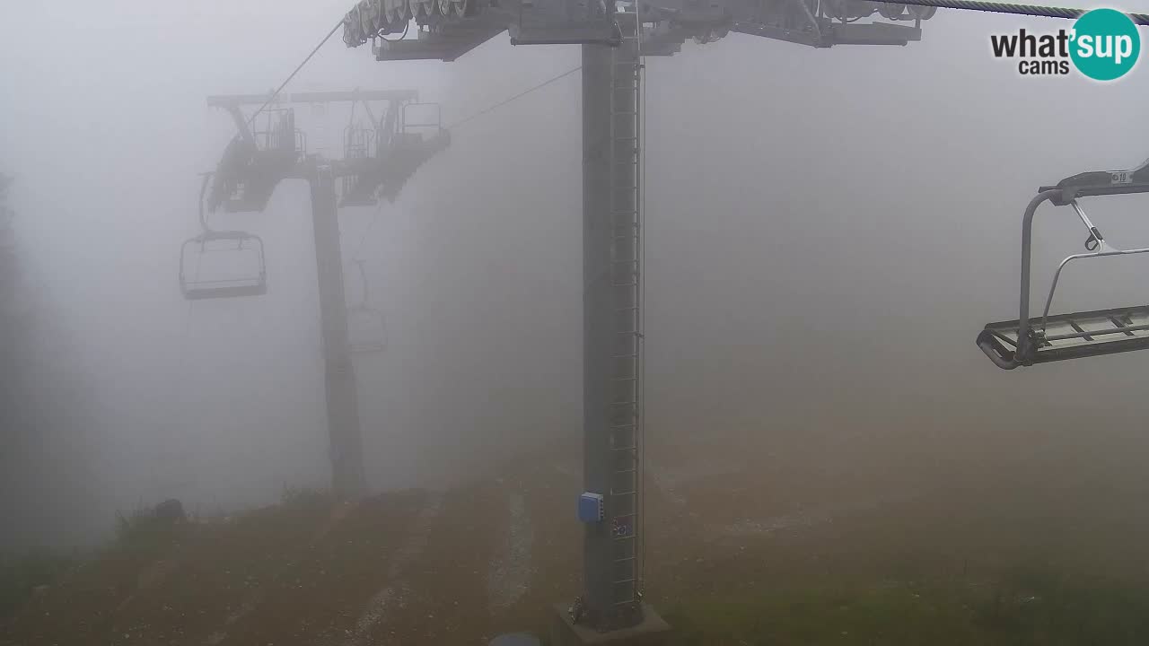 Webcam Kranjska Gora VITRANC 2 upper station