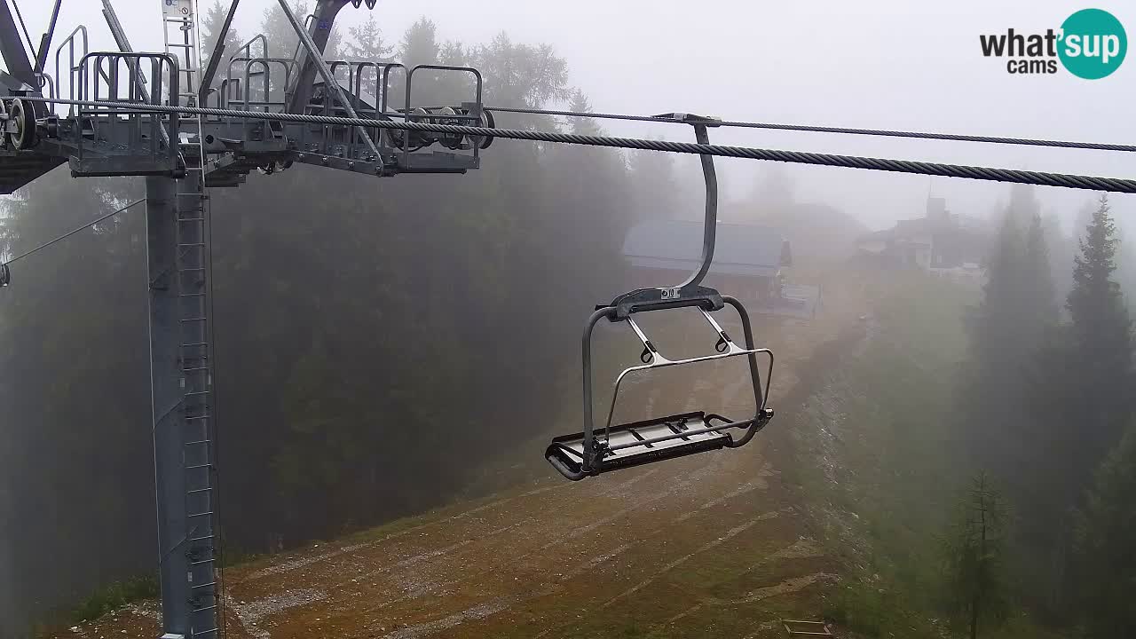 Webcam Kranjska Gora VITRANC 2 upper station