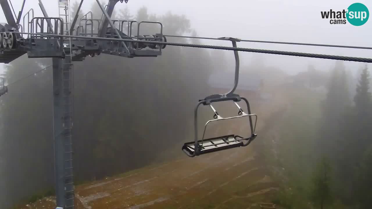 Webcam Kranjska Gora VITRANC 2 | Station supérieure