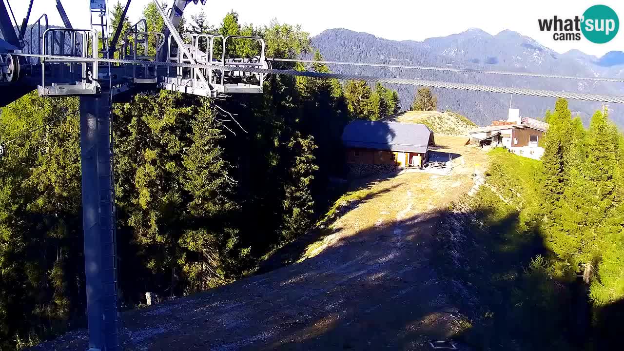 Webcam Kranjska Gora VITRANC 2 upper station