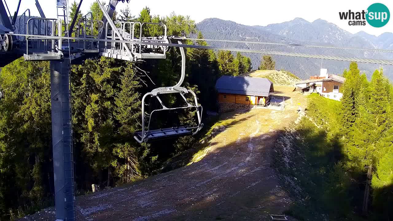 Webcam Kranjska Gora VITRANC 2 upper station