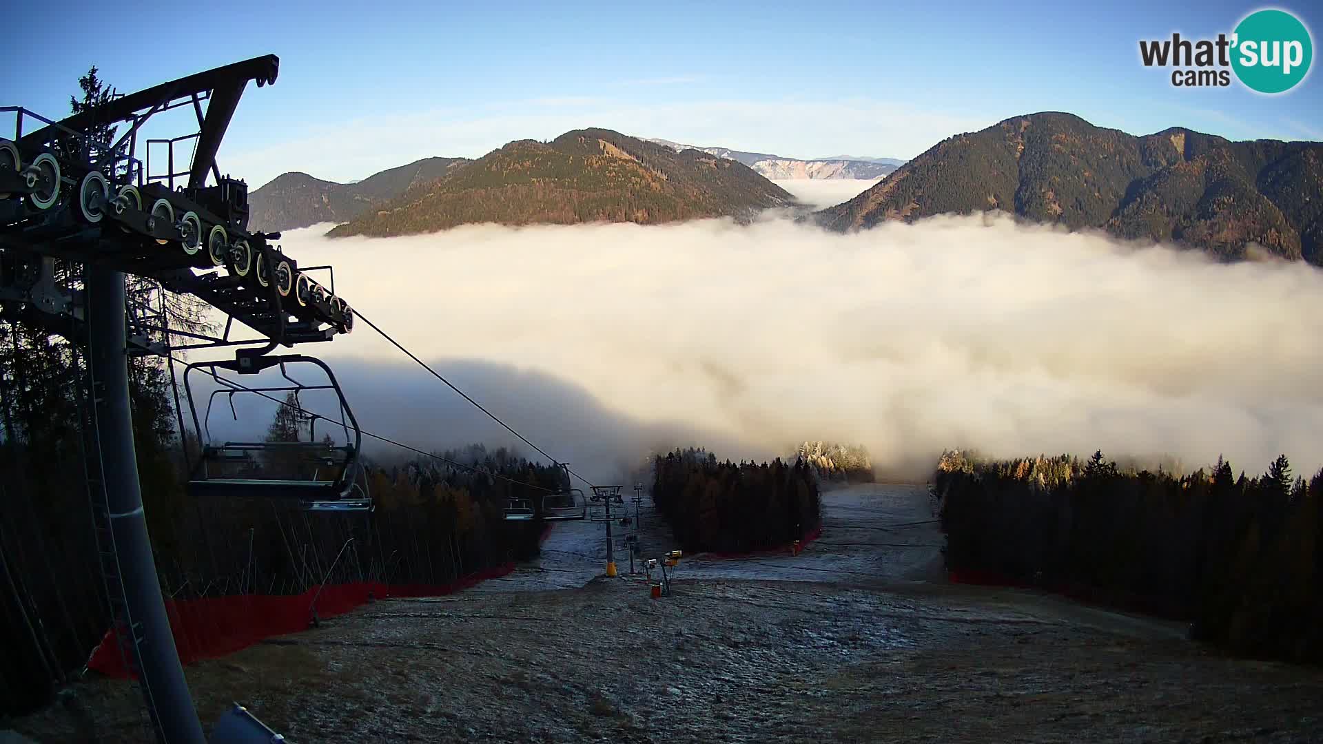 Kranjska Gora webcam Podkoren – Partenza  slalom gigante