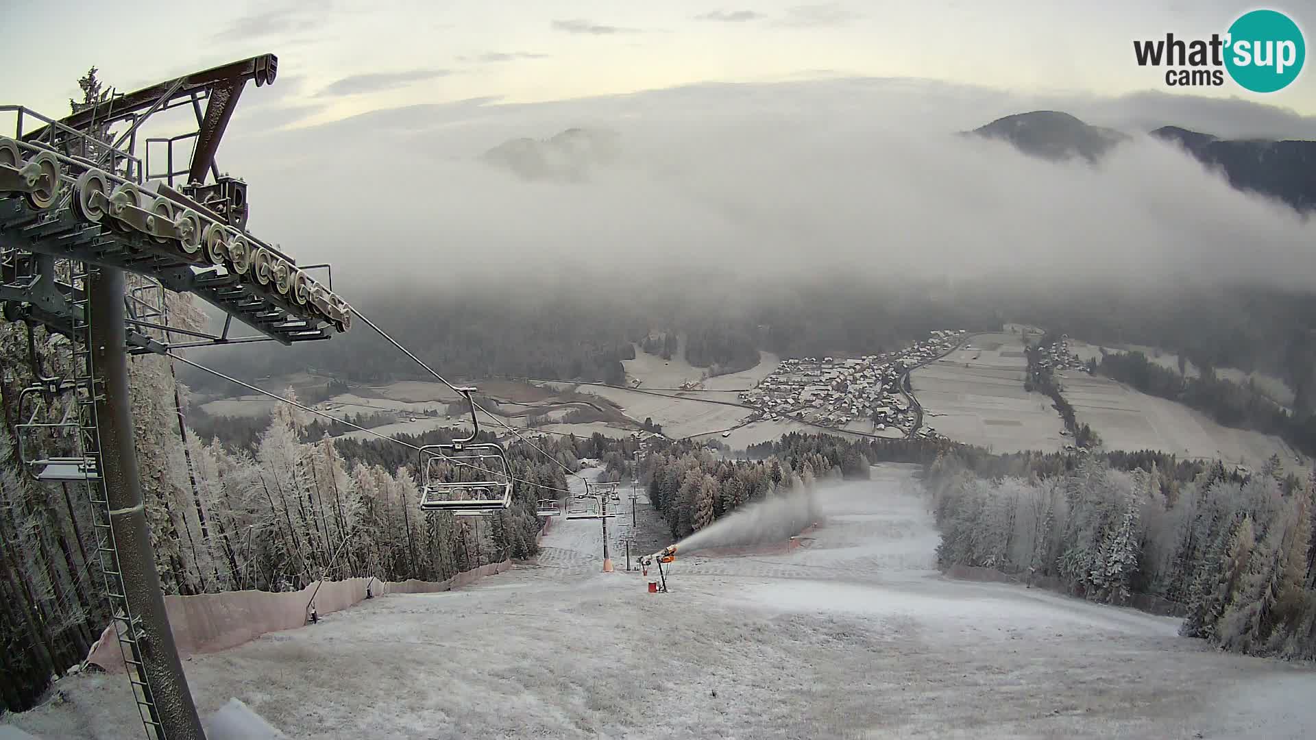 Kranjska Gora webcam Podkoren – Partenza  slalom gigante