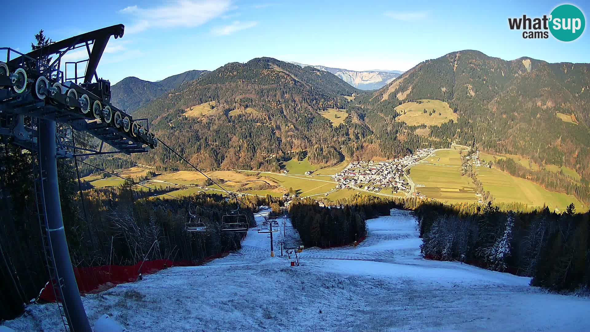 Kranjska Gora webcam Podkoren – Partenza  slalom gigante