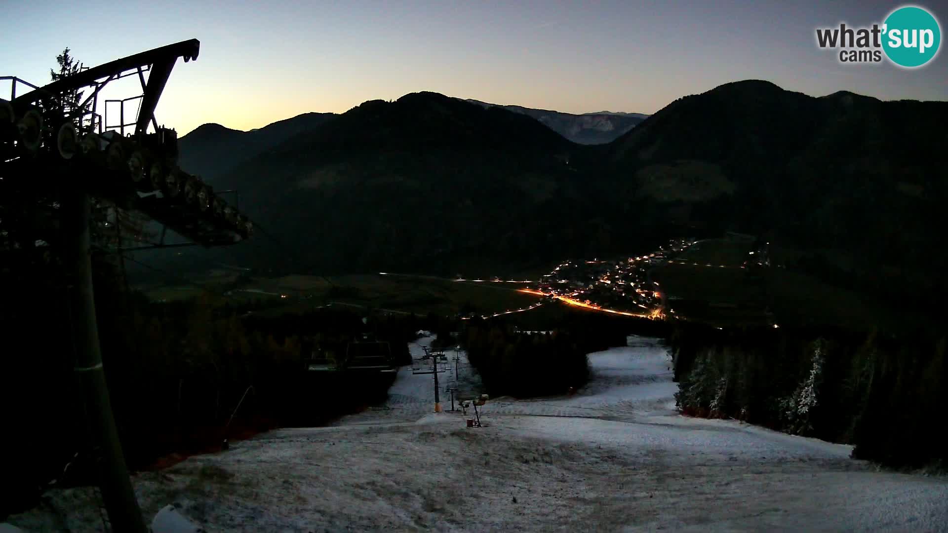 Kranjska Gora webcam Podkoren – Partenza  slalom gigante