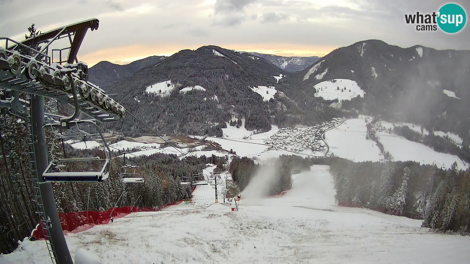 Kranjska Gora webcam Podkoren – Partenza  slalom gigante