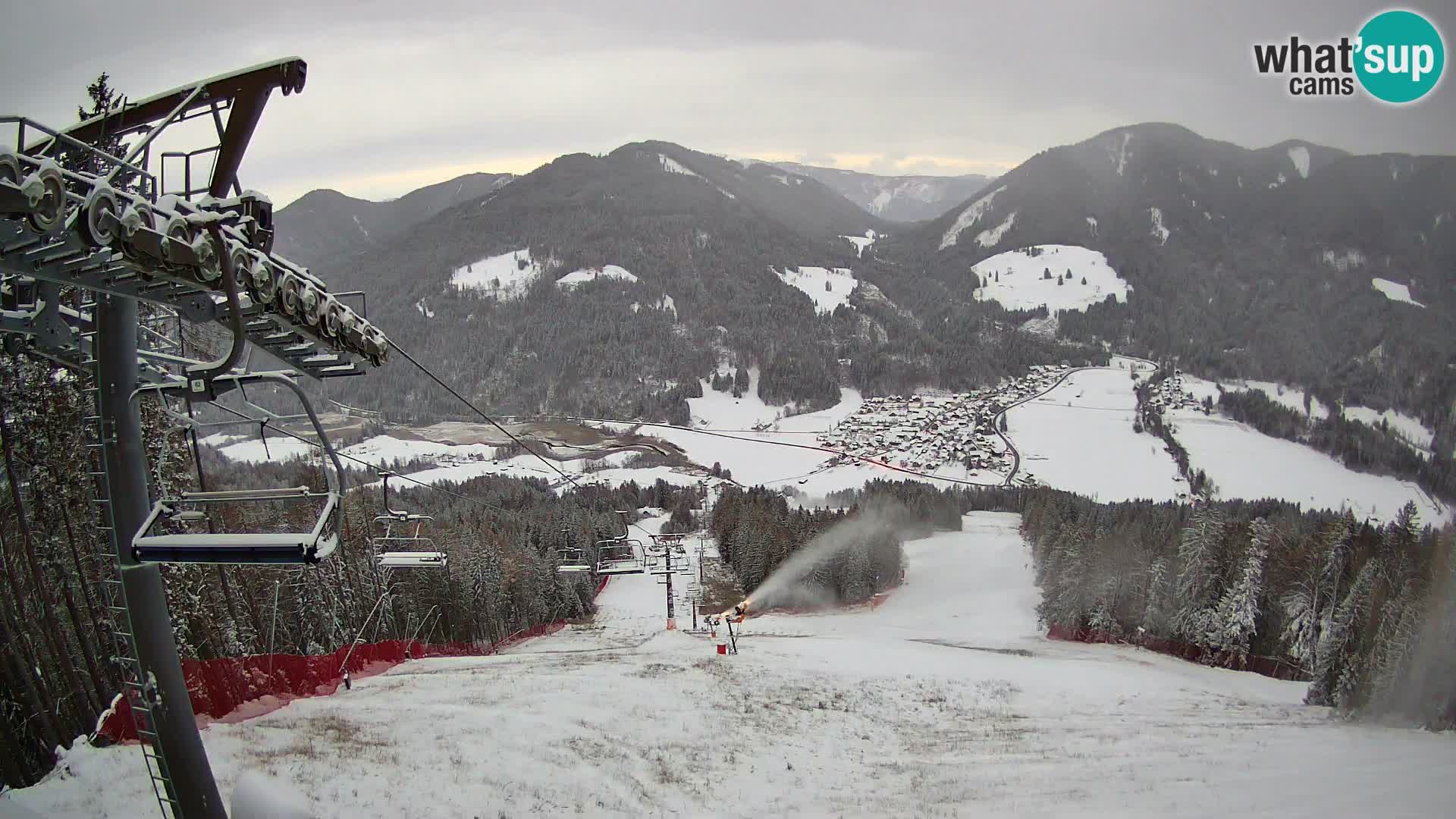 Kranjska Gora webcam Podkoren – Partenza  slalom gigante