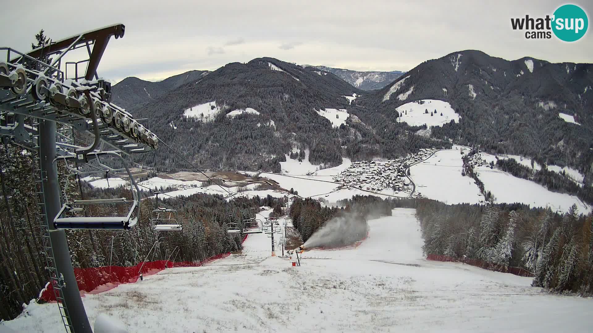 Kranjska Gora webcam Podkoren – Partenza  slalom gigante