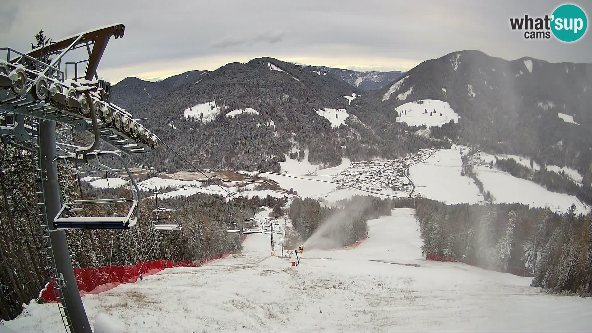 Kranjska Gora webcam Podkoren – Partenza  slalom gigante