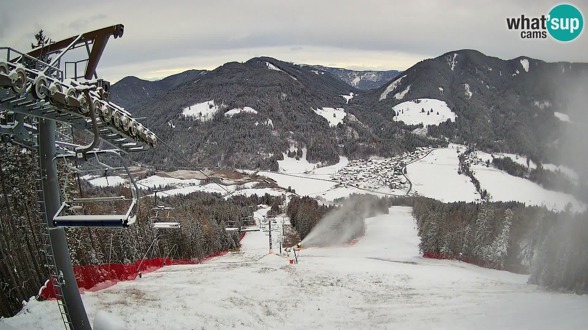 Kranjska Gora webcam Podkoren – Partenza  slalom gigante