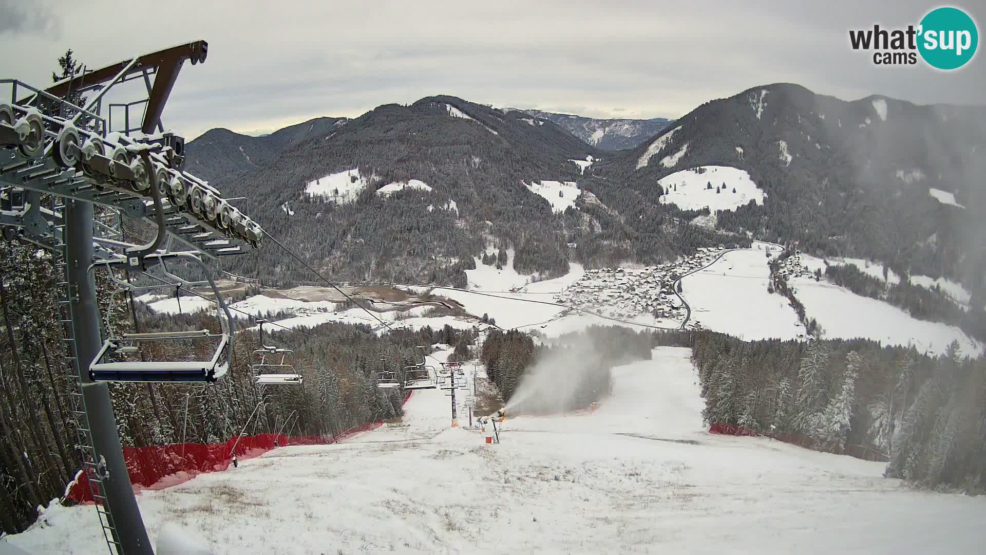 Kranjska Gora webcam Podkoren – Partenza  slalom gigante