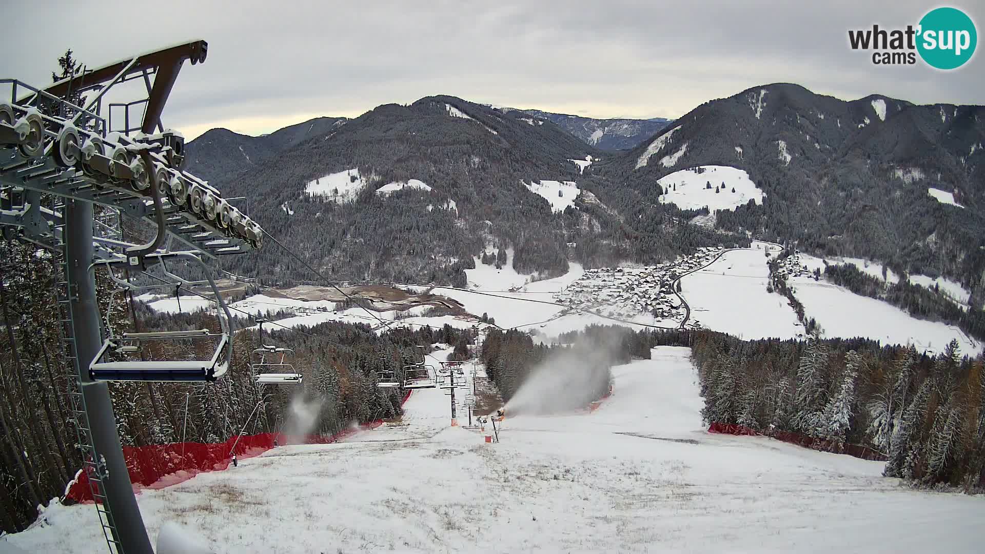 Kranjska Gora webcam Podkoren – Partenza  slalom gigante