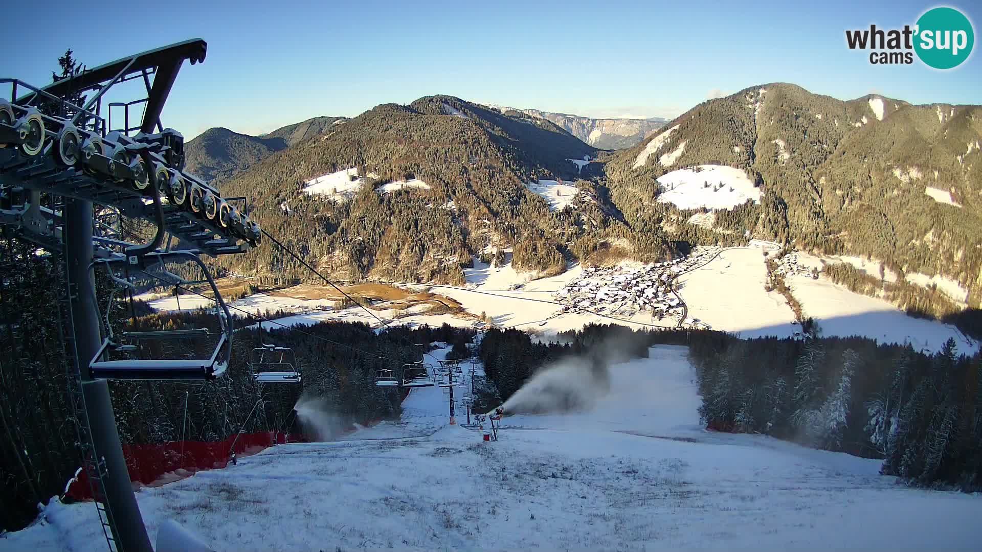 Kranjska Gora webcam Podkoren – Partenza  slalom gigante