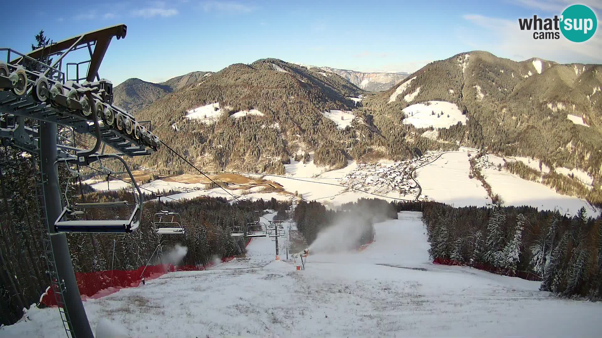 Kranjska Gora webcam Podkoren – Partenza  slalom gigante