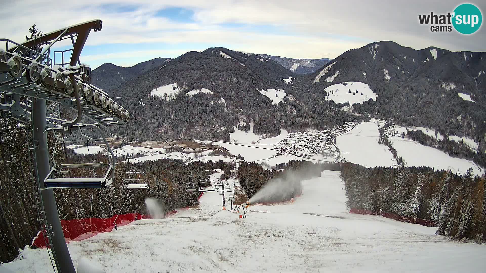 Kranjska Gora webcam Podkoren – Partenza  slalom gigante