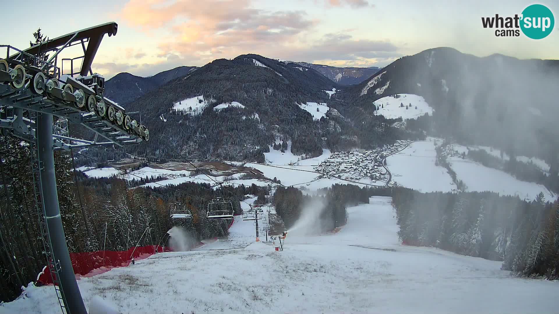 Kranjska Gora webcam Podkoren – Partenza  slalom gigante