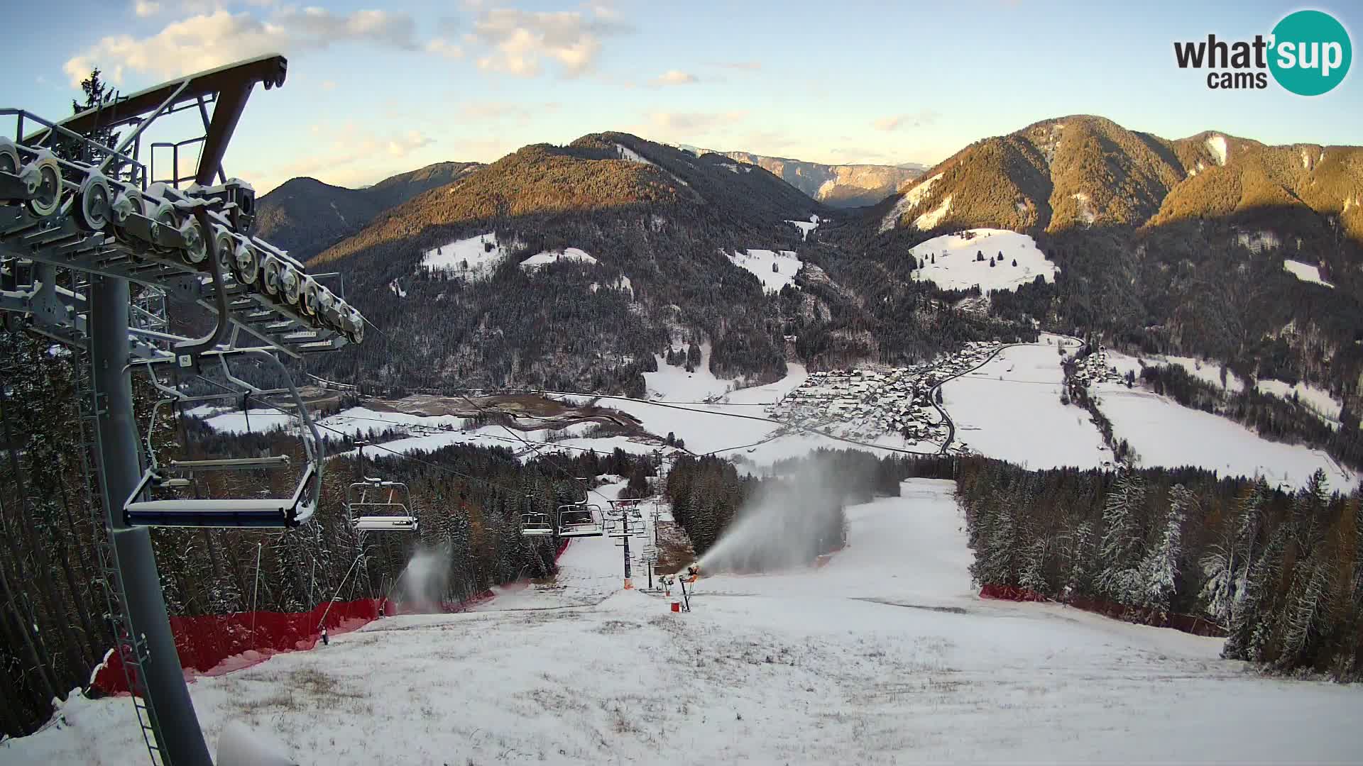 Kranjska Gora webcam Podkoren – Partenza  slalom gigante