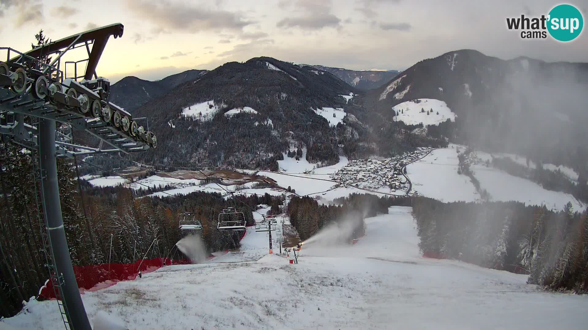 Kranjska Gora webcam Podkoren – Partenza  slalom gigante