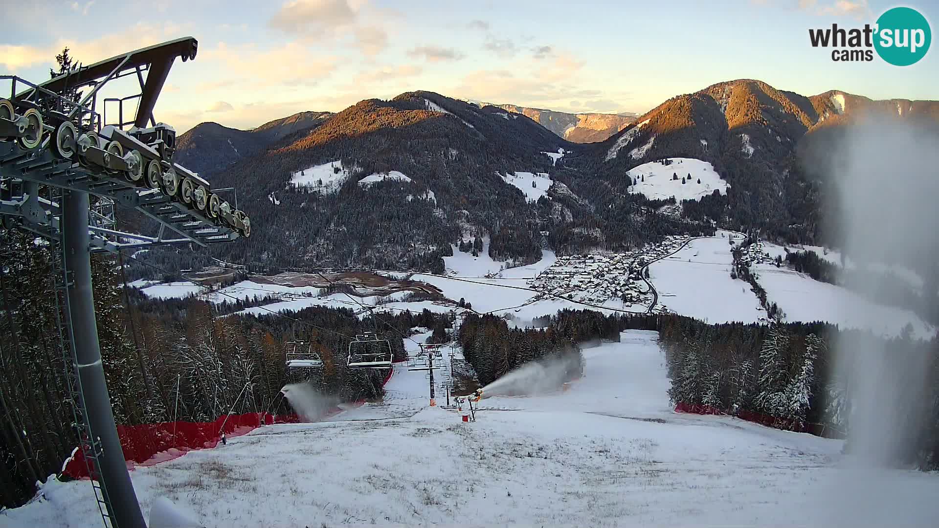 Kranjska Gora webcam Podkoren – Partenza  slalom gigante