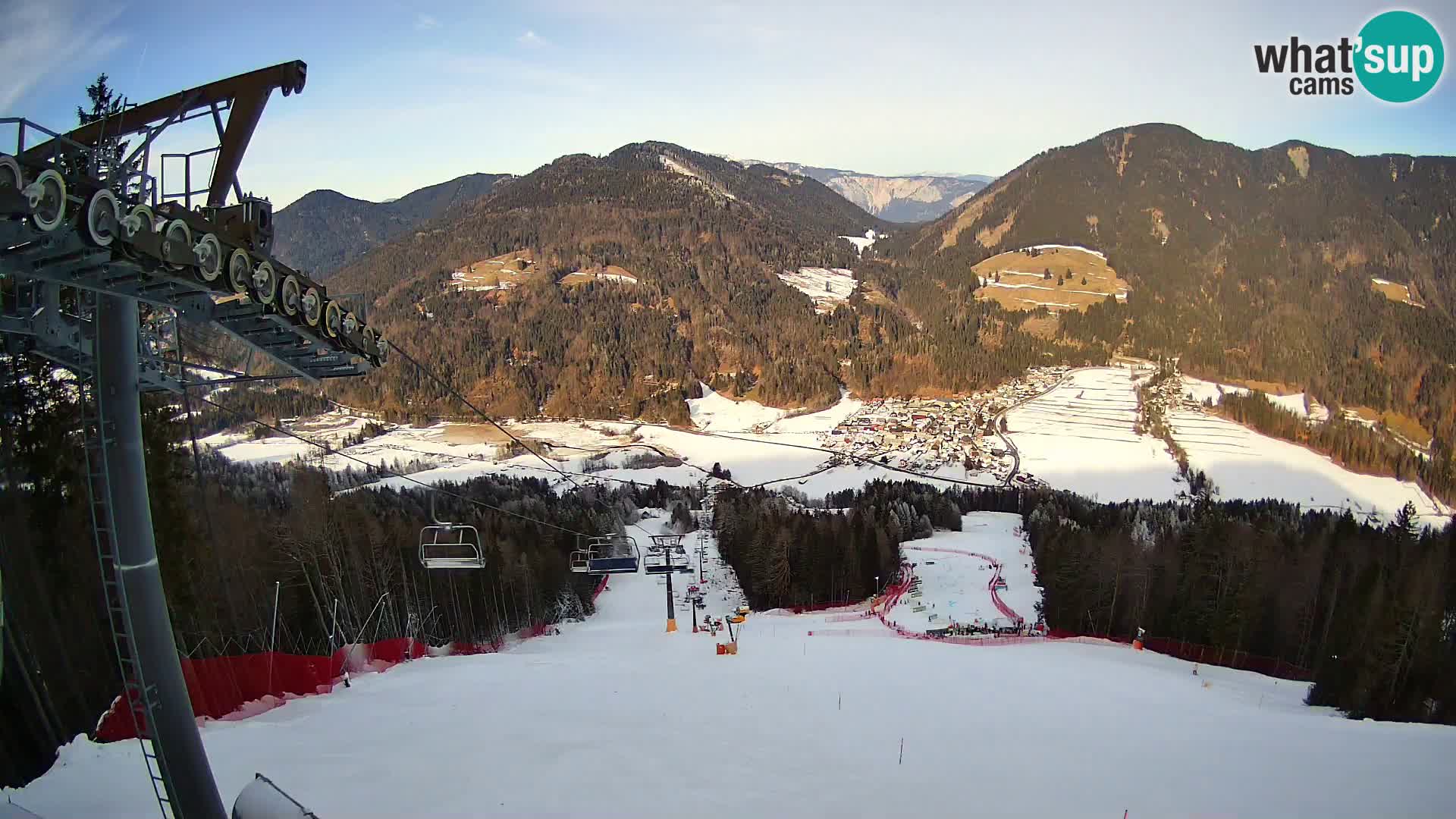 Kranjska Gora Livecam Podkoren – Start Giant slalom