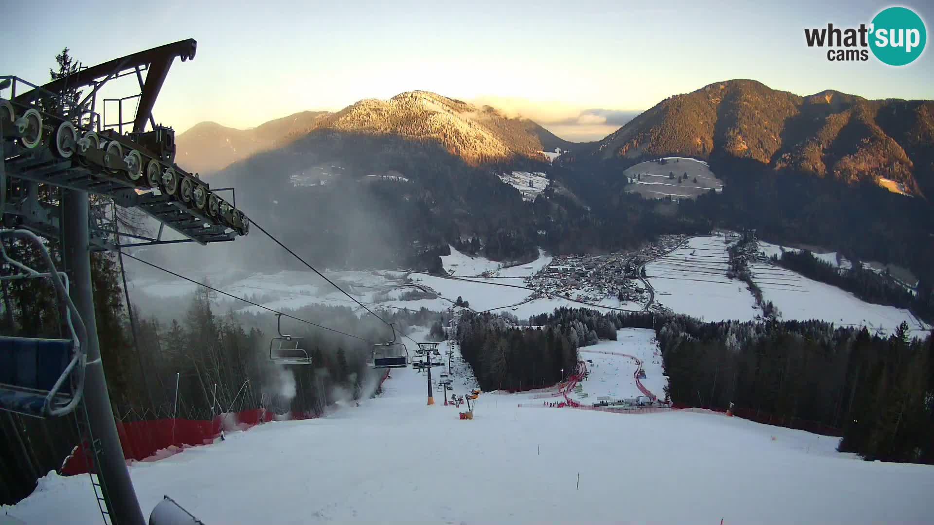 Kranjska Gora Livecam Podkoren – Start Giant slalom