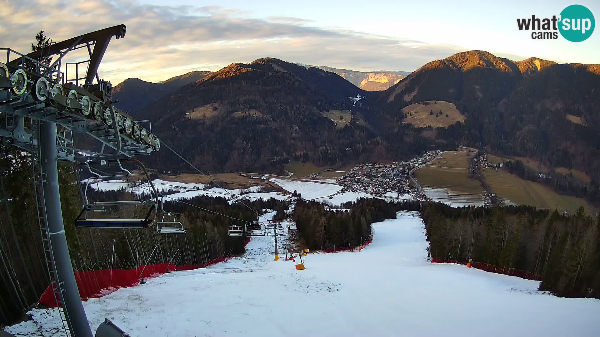 Kranjska Gora webcam Podkoren – Partenza  slalom gigante