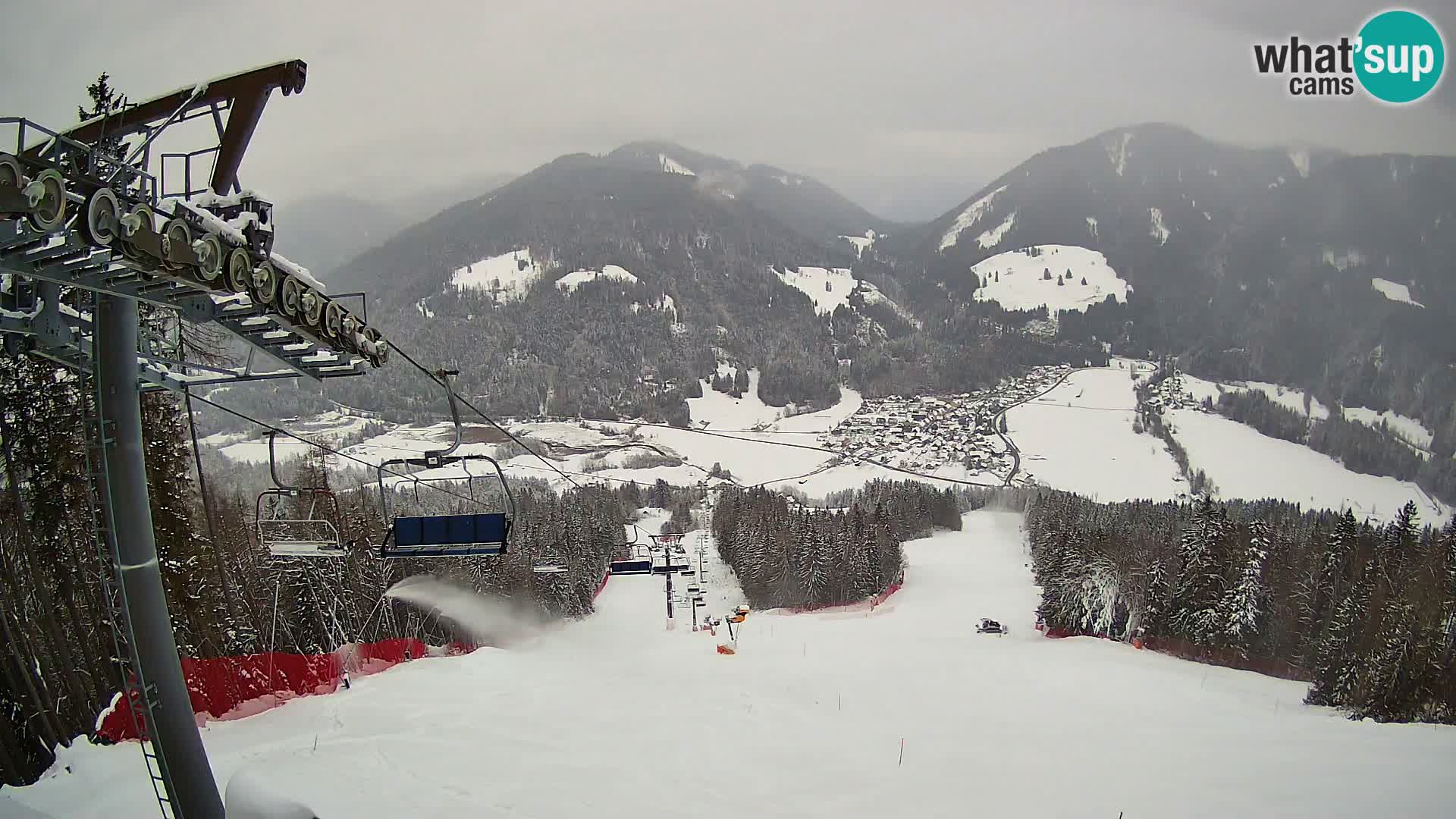 Kranjska Gora webcam Podkoren – Partenza  slalom gigante