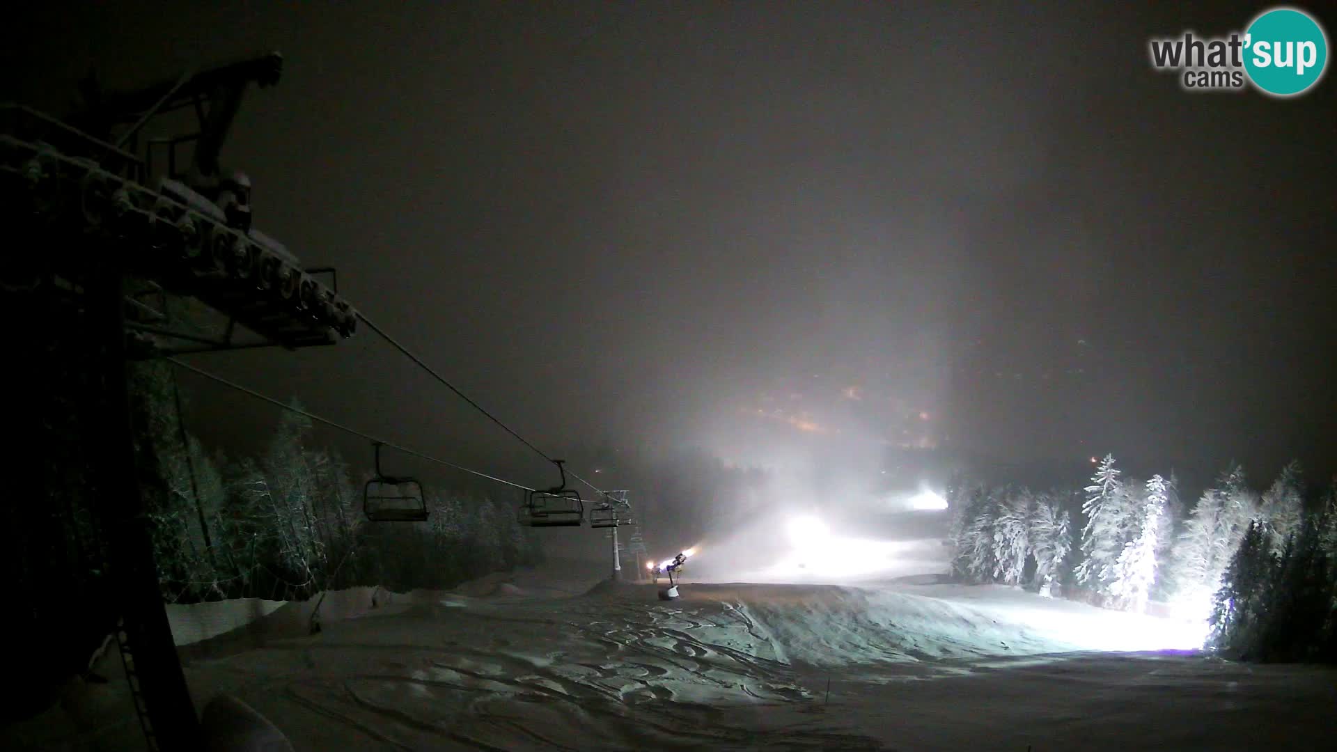 Kranjska Gora webcam Podkoren – Partenza  slalom gigante