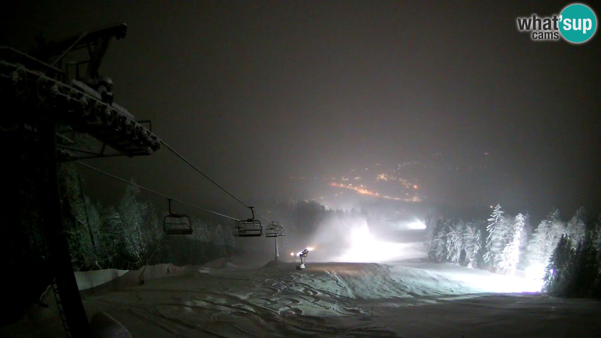 Kranjska Gora webcam Podkoren – Partenza  slalom gigante