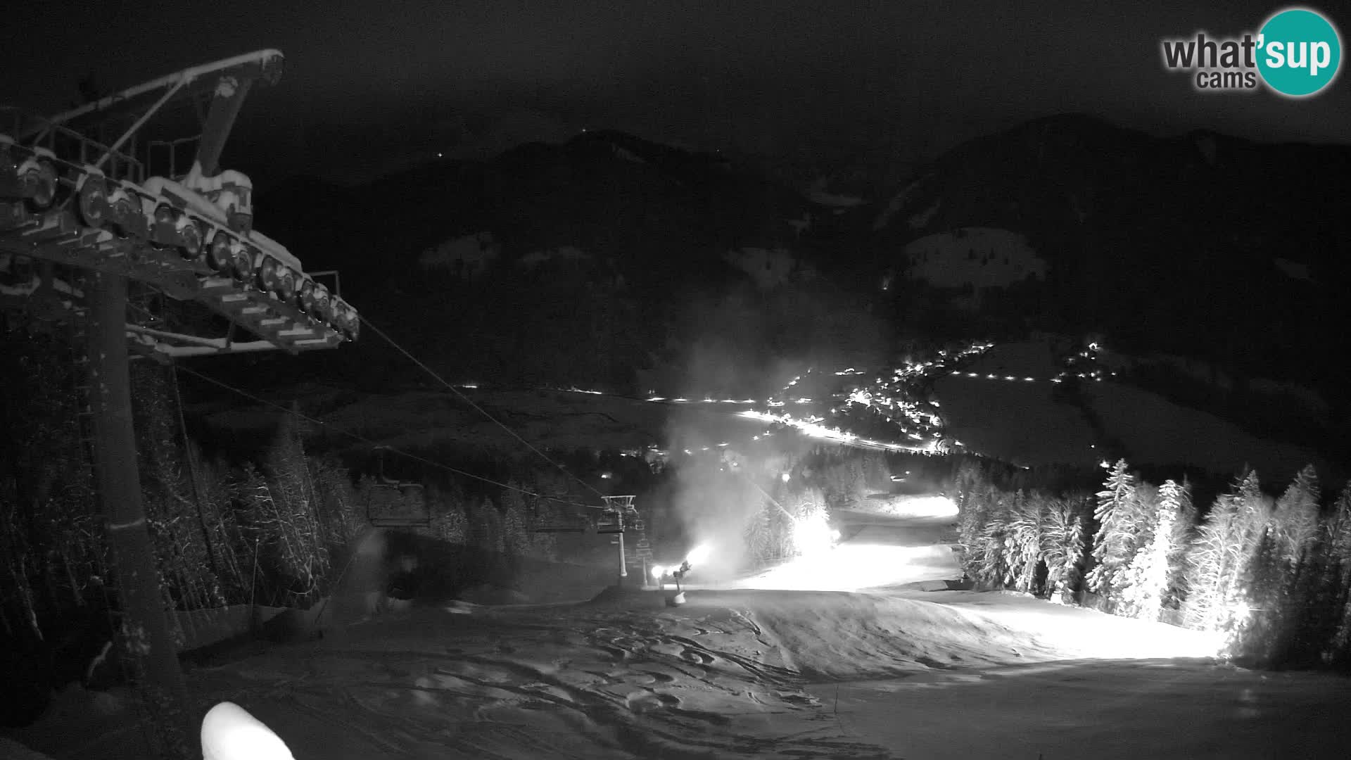 Kranjska Gora Livecam Podkoren – Start Giant slalom