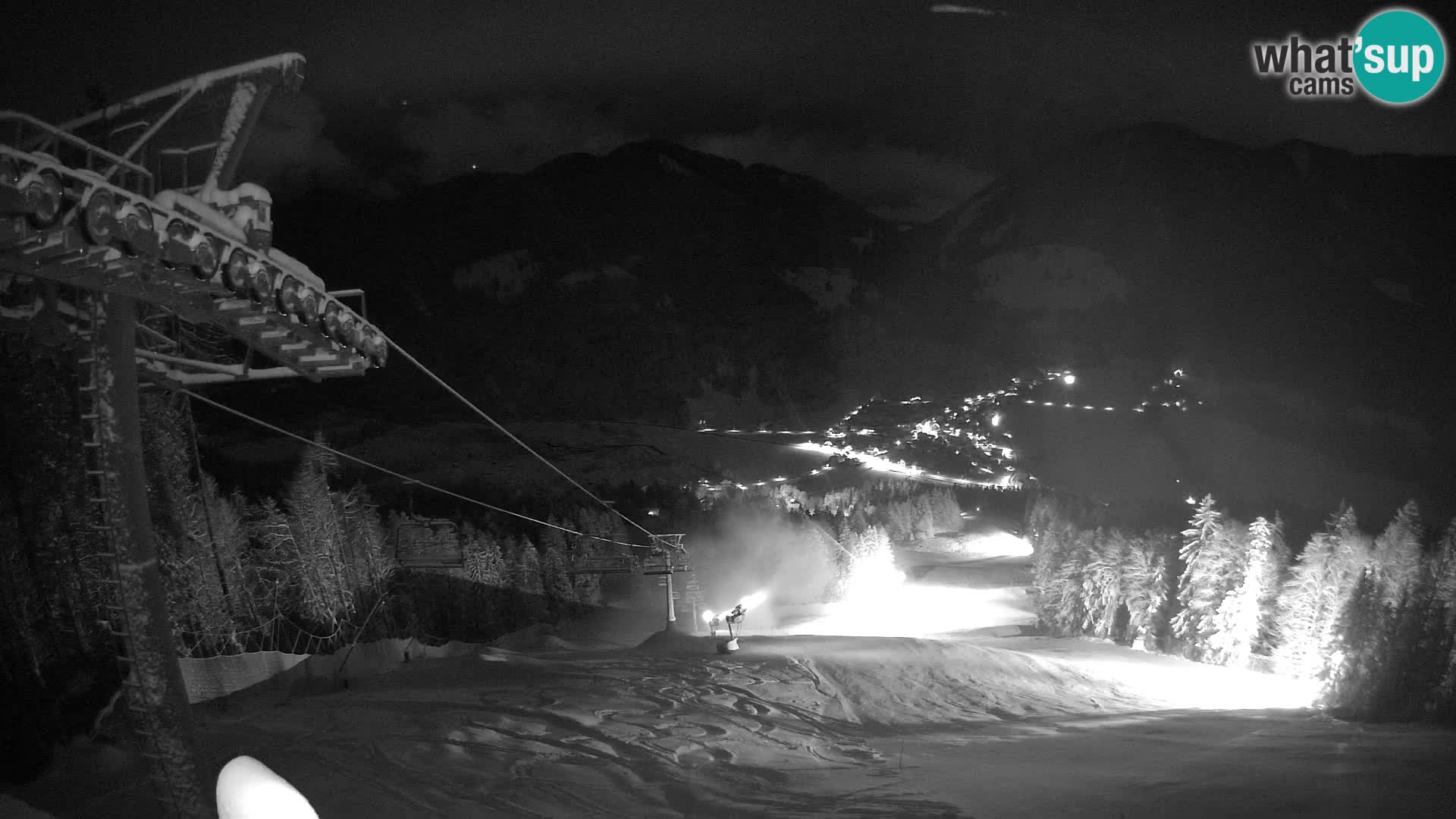 Kranjska Gora webcam Podkoren – Partenza  slalom gigante