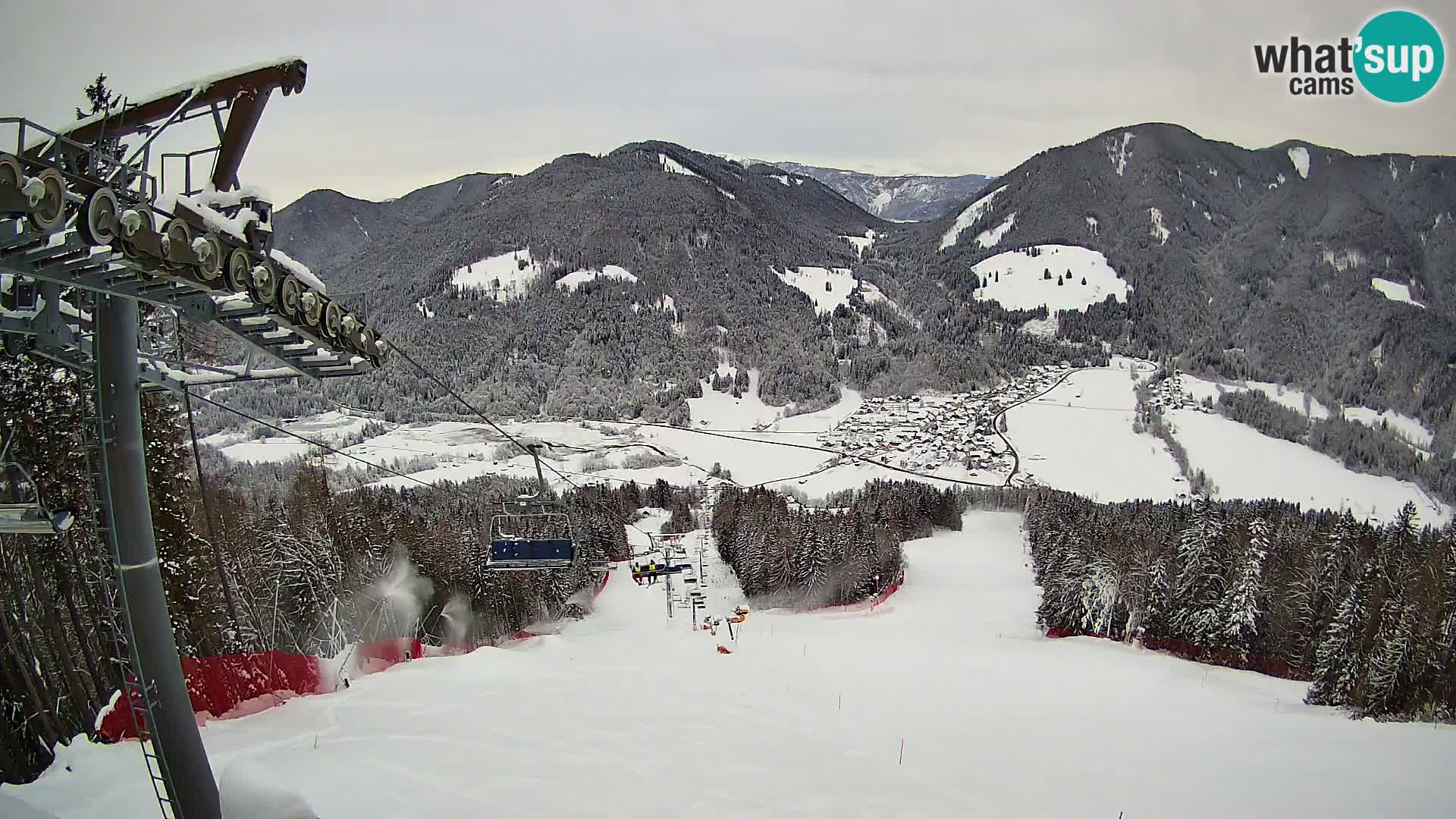 Kranjska Gora Livecam Podkoren – Start Giant slalom