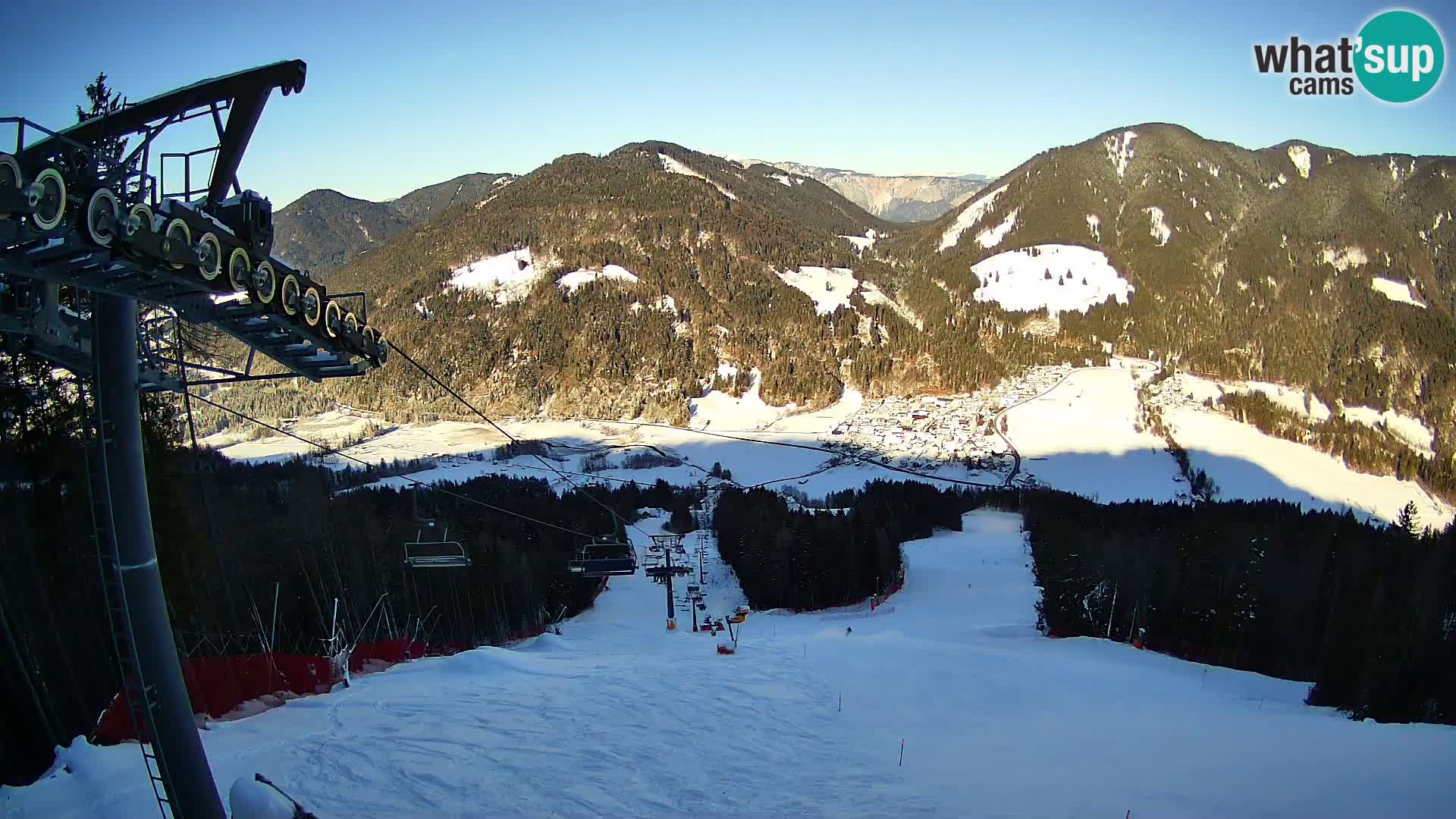 Kranjska Gora webcam Podkoren – Partenza  slalom gigante