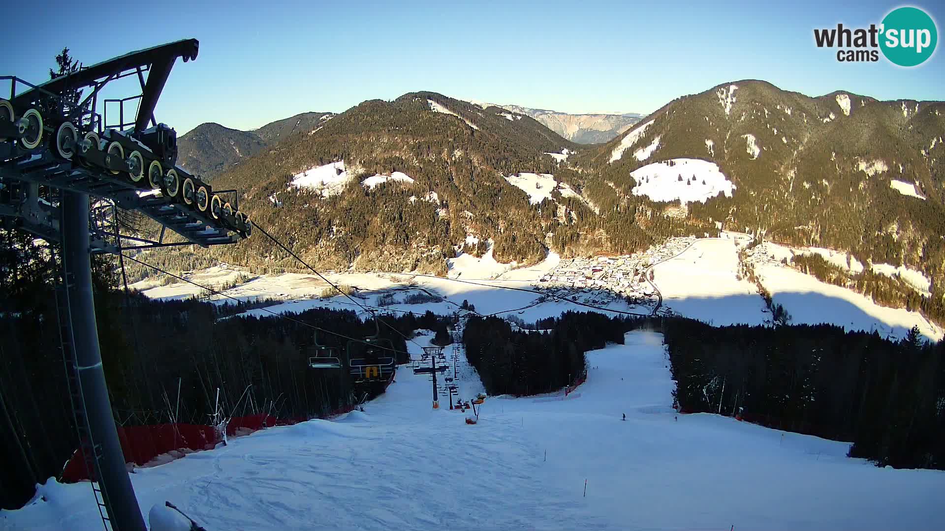 Kranjska Gora webcam Podkoren – Partenza  slalom gigante