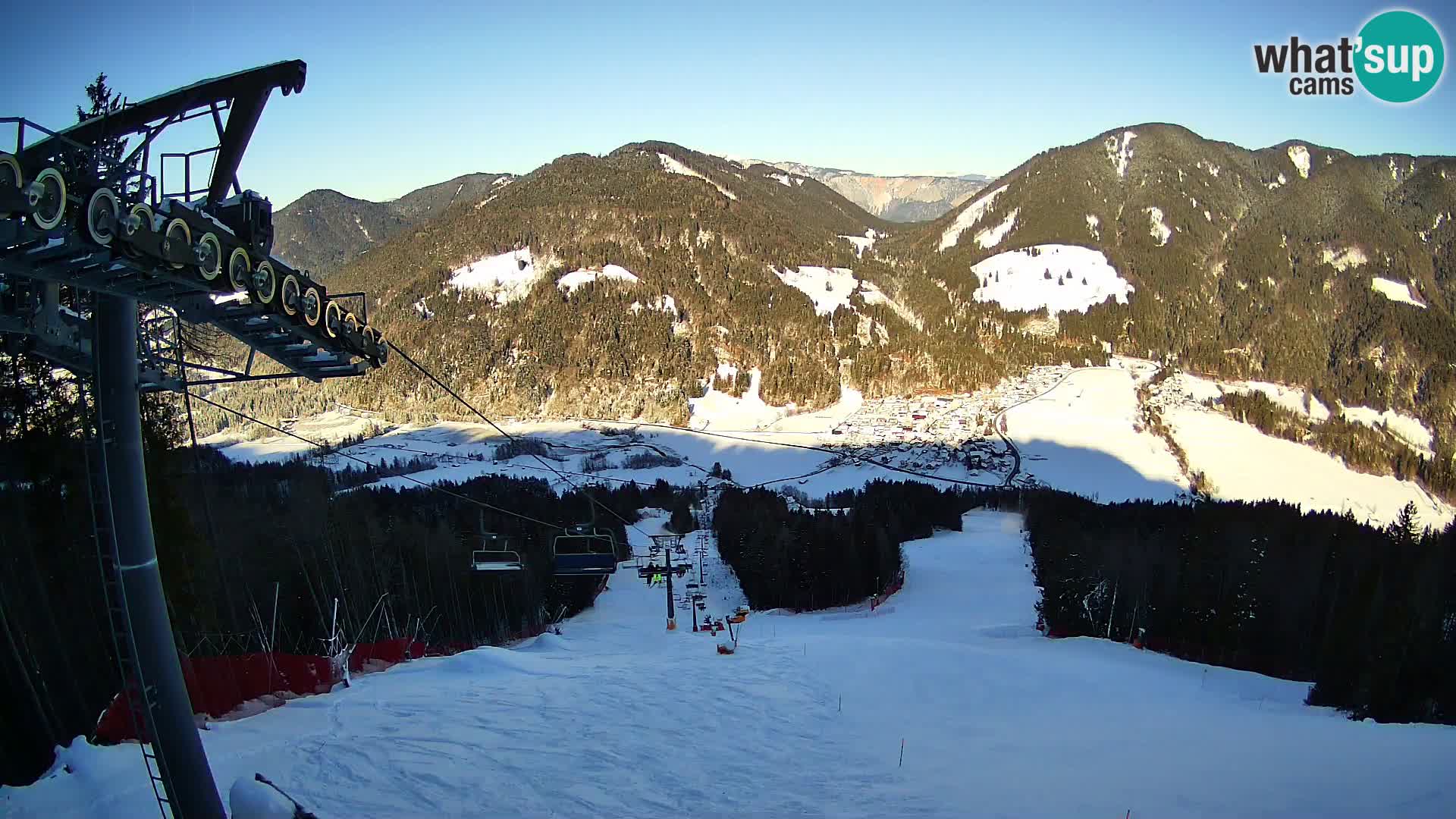 Kranjska Gora webcam Podkoren – Partenza  slalom gigante