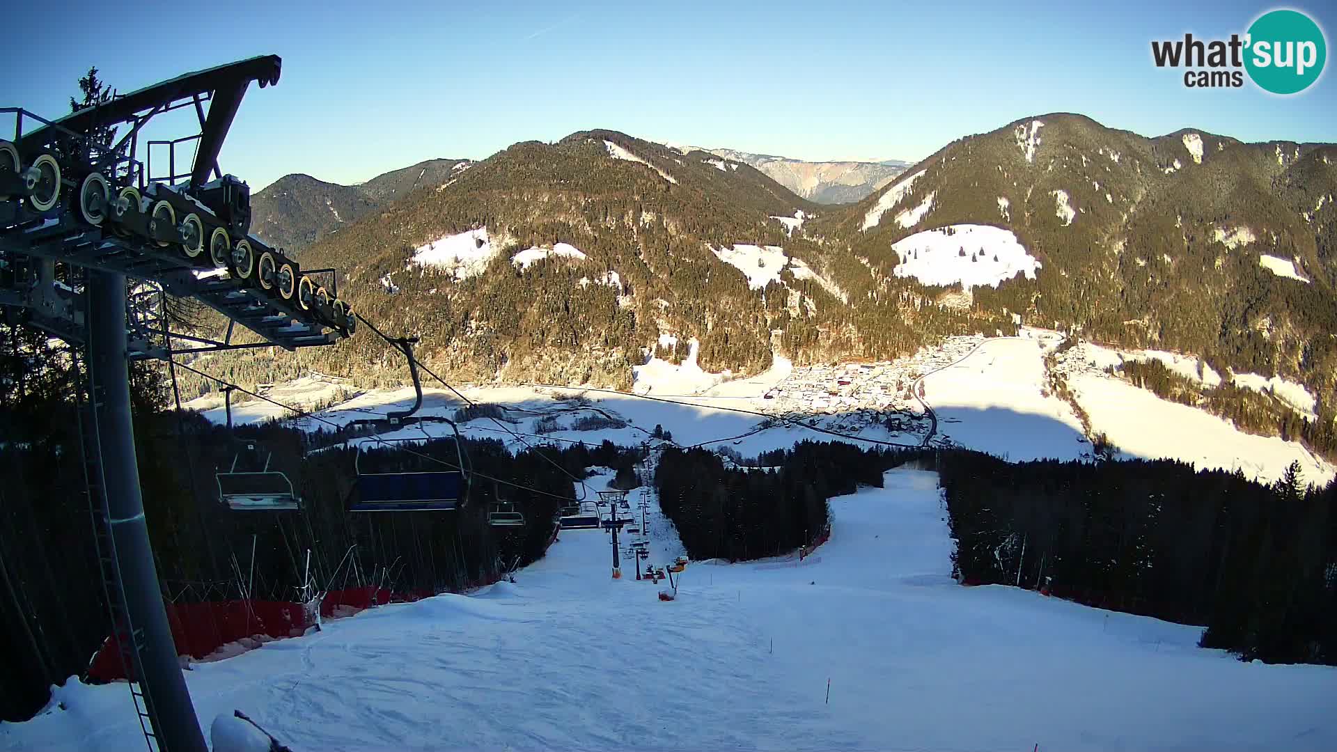 Kranjska Gora webcam Podkoren – Partenza  slalom gigante